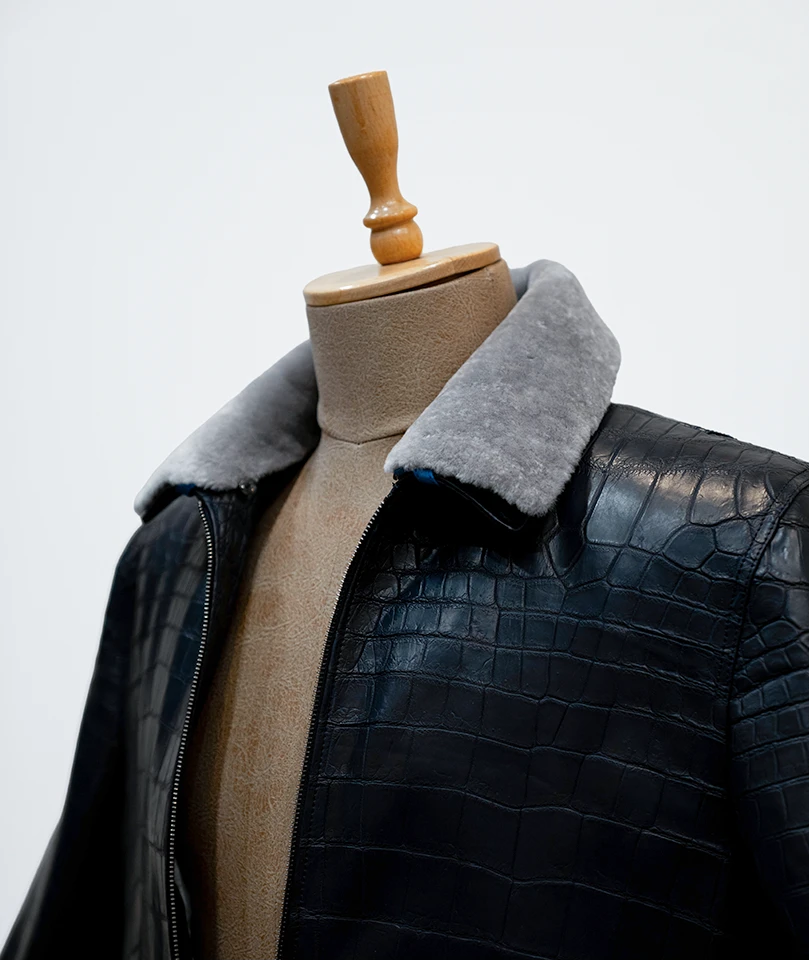 POSSORRE alligator jacket